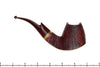Blue Room Briars is proud to present this Drew Dunn Pipe Bent Sandblast Volcano with Horn