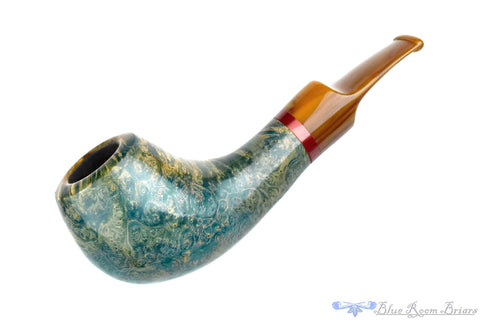 Ron Smith Pipe Bent Rhodesian with Acrylic