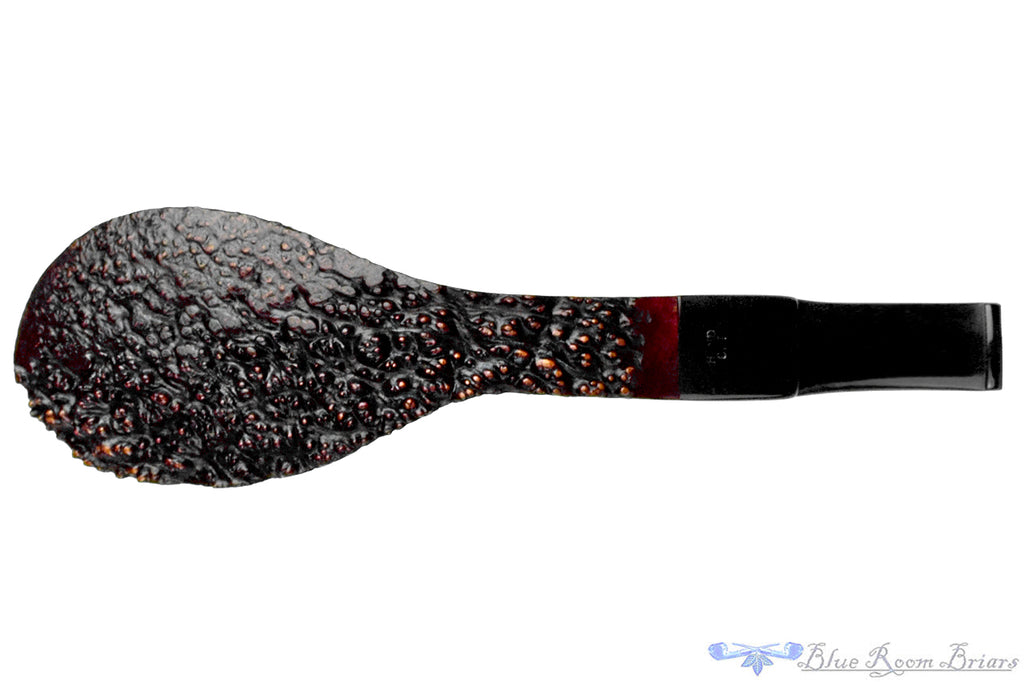 Savinelli Autograph Sandblast Volcano (6mm Filter) with Plateau Estate Pipe
