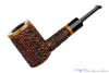 Blue Room Briars is proud to present this Mastro Beraldi Carved Poker Sitter Estate Pipe