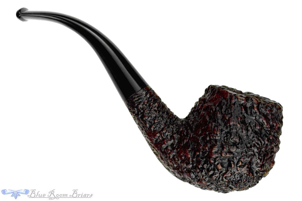 Blue Room Briars is proud to present this Castello Sea Rock Briar KK 65 Bent Apple Estate Pipe