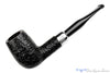 Blue Room Briars is proud to present this Peterson C.A.P.S. 2002 Pipe Of The Year Sandblast Tall Billiard with Silver and Military Mount Estate Pipe