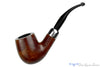 Blue Room Briars is proud to present this K&P Irishmade 69 Bent Billiard with Nickel and Military Mount Estate Pipe