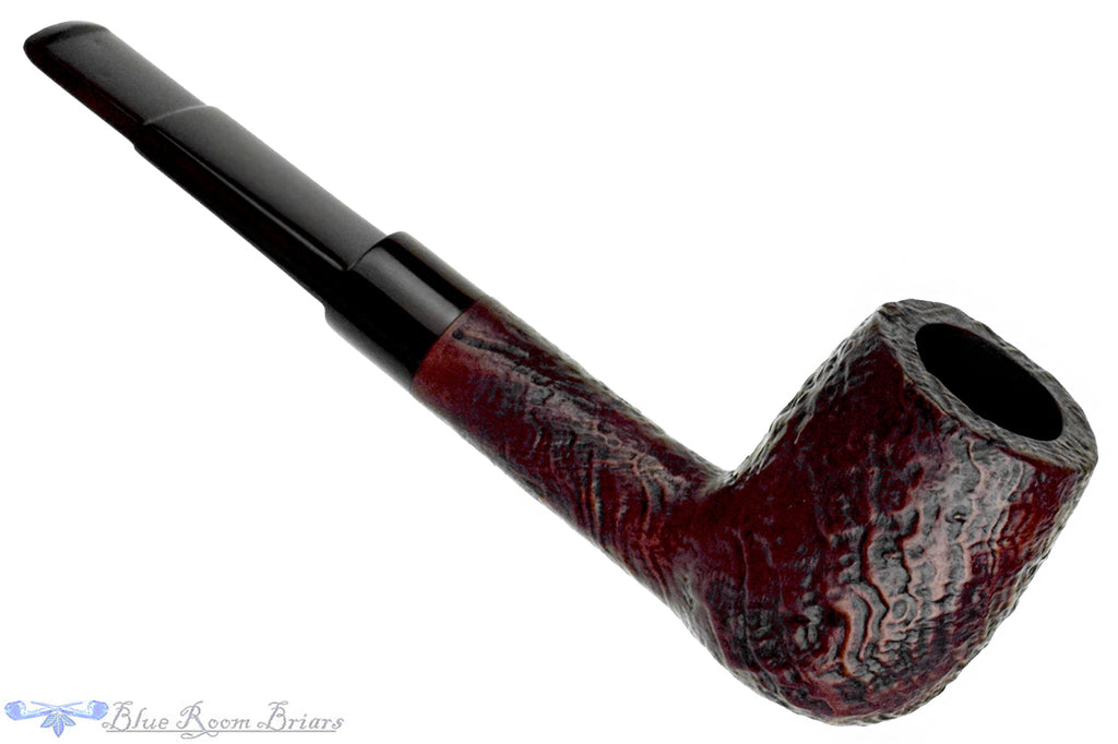 Blue Room Briars is proud to present this Charatan Grosvenor 3102 Sandblast Billiard Sitter Estate Pipe