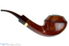 Stanwell Bent Bulldog (9mm Filter with Adapter) with Brass and Brindle Estate Pipe