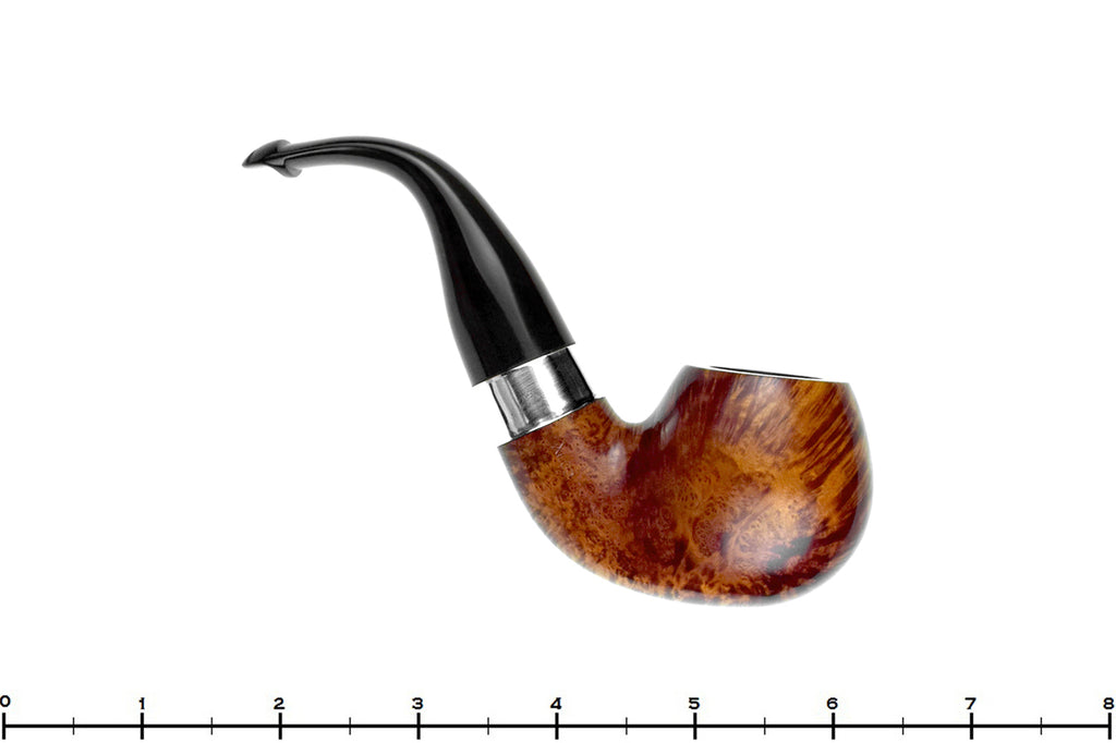 Blue Room Briars is proud to present this Peterson Sterling Silver XL02 (1999 Make) Bent Apple with P-Lip Estate Pipe