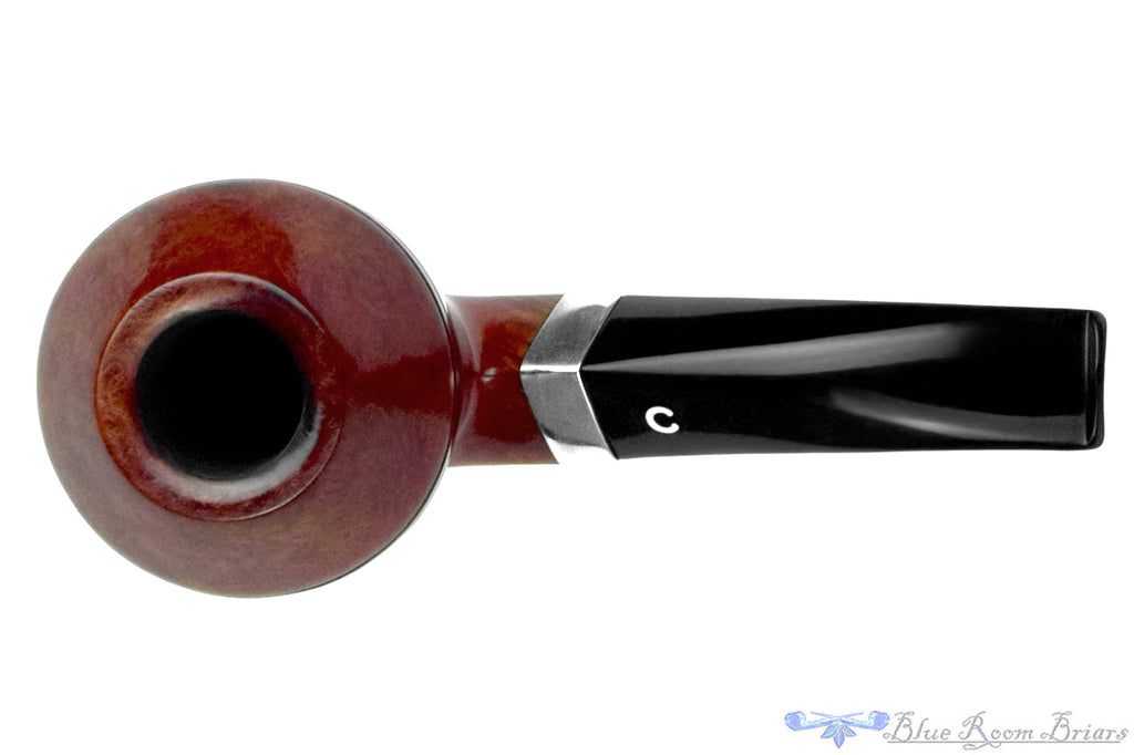 Blue Room Briars is proud to resent this Il Ceppo Handmade D4145 Bent Bulldog Estate Pipe with Repair Band