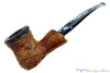 Blue Room Briars is proud to present this Caminetto Business 142 Bent Rusticated Fumed Urn Estate Pipe