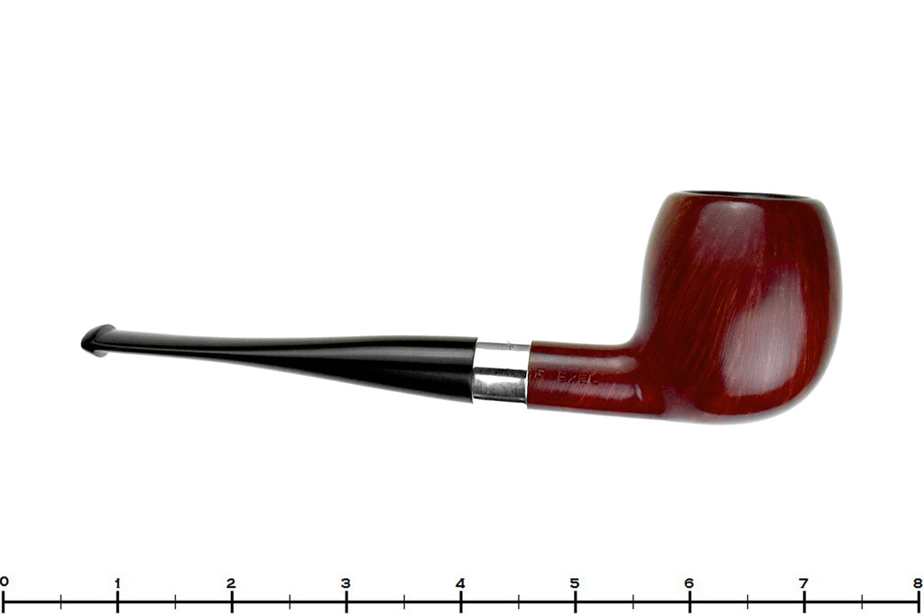 Blue Room Briars is proud to present this Barling EXEL 5221 Apple Estate Pipe with Silver Repair Band