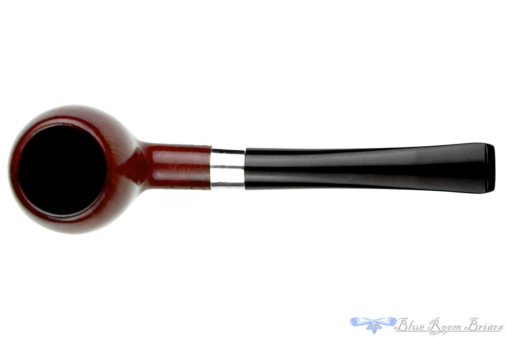 Blue Room Briars is proud to present this Barling EXEL 5221 Apple Estate Pipe with Silver Repair Band