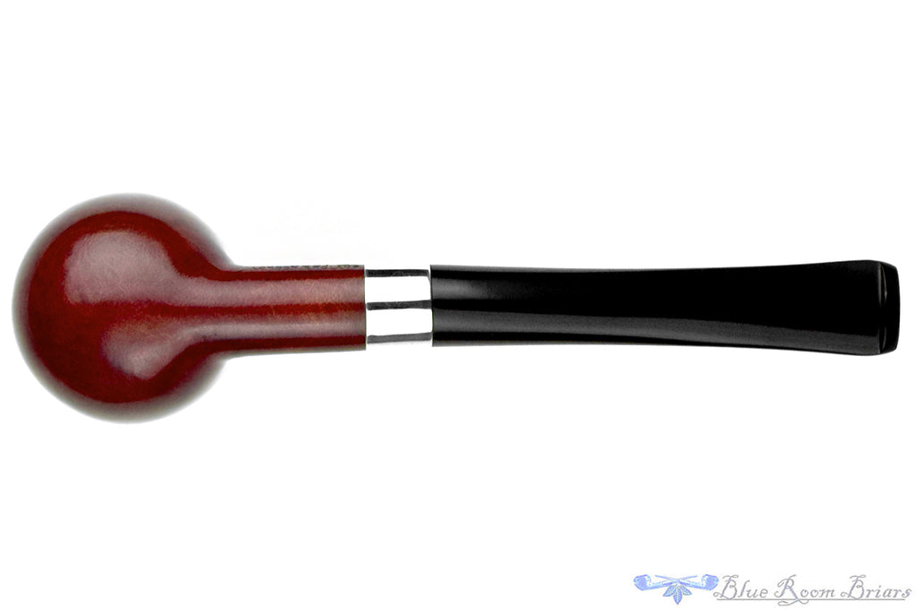 Blue Room Briars is proud to present this Barling EXEL 5221 Apple Estate Pipe with Silver Repair Band