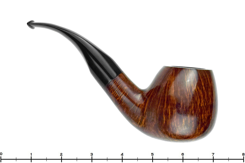Blue Room Briars is proud to present this Bari Wiking Handmade Magnum Bent Sitter (9mm Filter) Estate Pipe