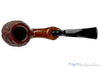Blue Room Briars is proud to present this Castello Sea Rock Briar G 293 Partial Rusticated Bent Egg Sitter Estate Pipe