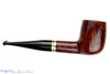 Blue Room Briars is proud to present this Stanwell Trio 88 Billiard (9mm Filter) with Nickel and Acrylic UNSMOKED Estate Pipe