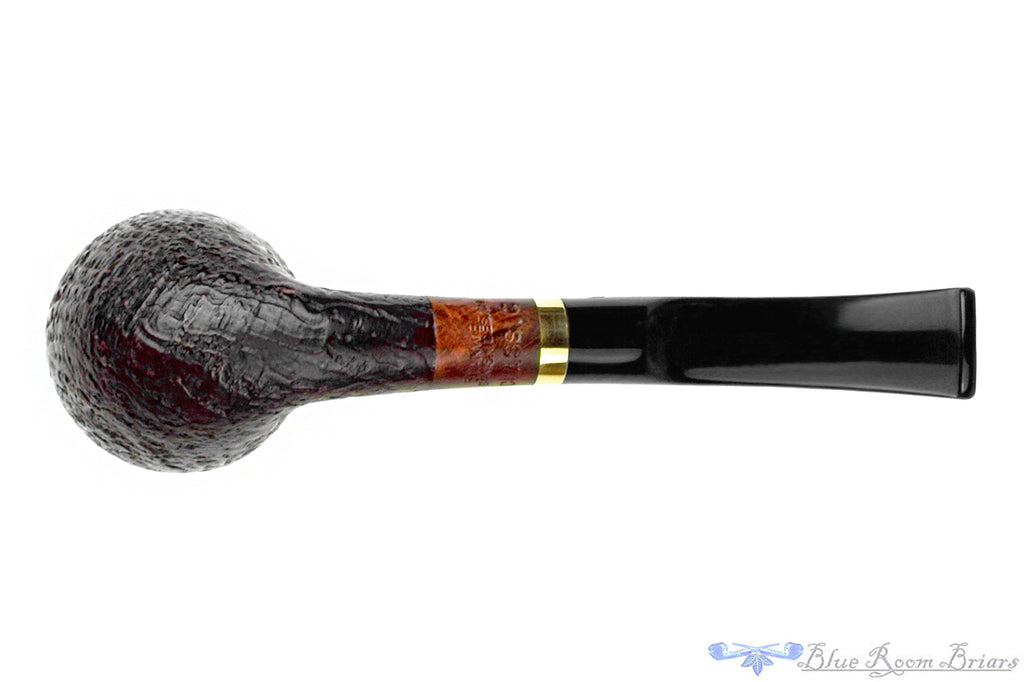 Blue Room Briars is proud to present this Stanwell Classic Bent Sandblast Dublin with Brass UNSMOKED Estate Pipe