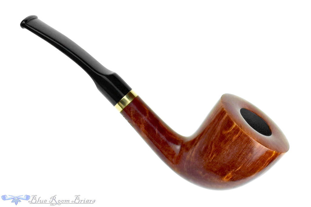 Blue Room Briars is proud to present this Stanwell Classic Bent Dublin with Brass UNSMOKED Estate Pipe