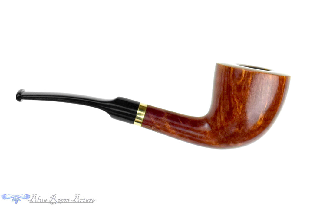 Blue Room Briars is proud to present this Stanwell Classic Bent Dublin with Brass UNSMOKED Estate Pipe