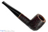 Blue Room Briars is proud to present this Savinelli Roma 101 Rusticated Billiard (6mm Filter) with Brass Estate Pipe