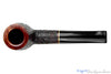 Blue Room Briars is proud to present this Savinelli Roma 101 Rusticated Billiard (6mm Filter) with Brass Estate Pipe