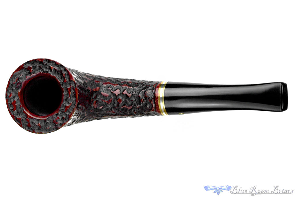 Blue Room Briars is proud to present this Peterson Kinsale XL22 Bent Rusticated Dublin UNSMOKED Estate Pipe