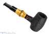 Blue Room Briars is proud to present this Dagner Pipes Custom Designs P4 (2015 Make) Carved Poker with Bamboo Estate Pipe