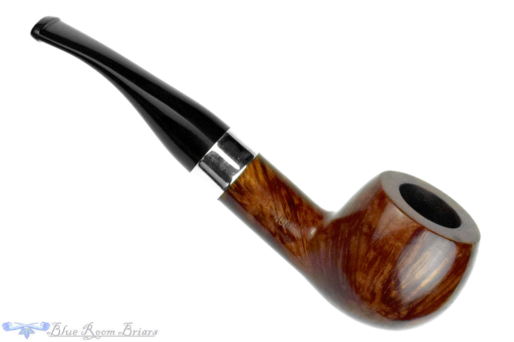 Blue Room Briars is proud to present this Peterson St Patrick's Day (2013 Make) 408 Bent Apple with Nickel Estate Pipe