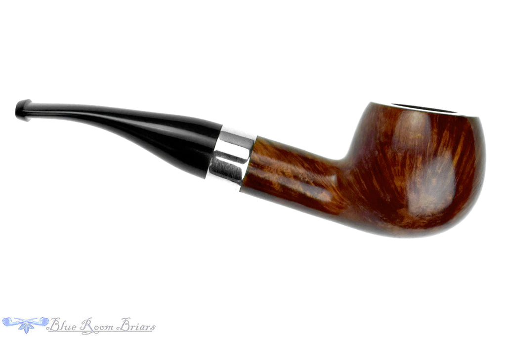 Blue Room Briars is proud to present this Peterson St Patrick's Day (2013 Make) 408 Bent Apple with Nickel Estate Pipe