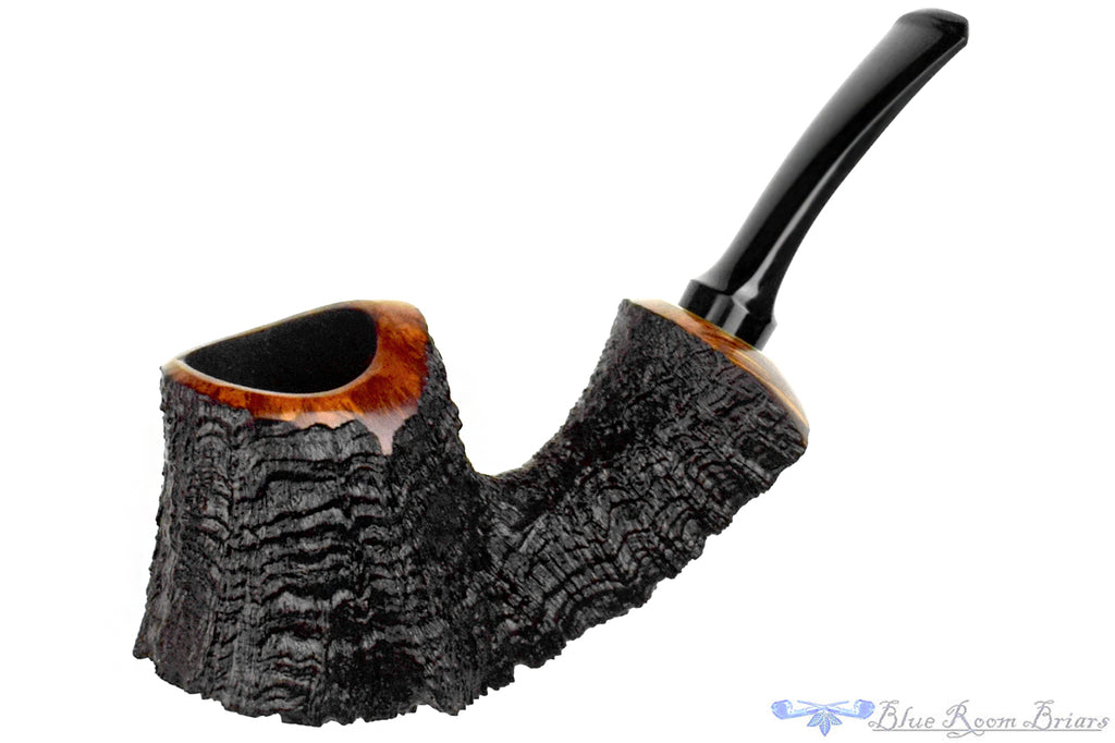 Blue Room Briars is proud to present this David Huber Pipe Sandblast Volcano with Starry Sky Plateau Panel