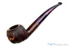 Blue Room Briars is proud to present this Blue Room Briars Pipe 2026 Halloween Bent Carved Glow in the Dark Jack-O'-Lantern