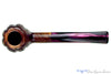 Blue Room Briars is proud to present this Blue Room Briars Pipe 2026 Halloween Bent Carved Glow in the Dark Jack-O'-Lantern
