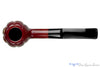 Blue Room Briars is proud to present this Blue Room Briars Pipe 2026 Halloween Bent Carved Glow in the Dark Jack-O'-Lantern