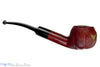 Blue Room Briars is proud to present this Blue Room Briars Pipe 2026 Halloween Bent Carved Glow in the Dark Jack-O'-Lantern