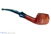 Blue Room Briars is proud to present this Blue Room Briars Pipe 2026 Halloween Bent Carved Glow in the Dark Jack-O'-Lantern