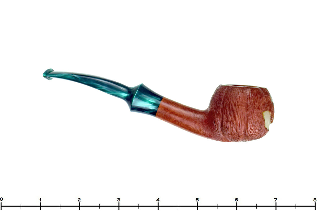 Blue Room Briars is proud to present this Blue Room Briars Pipe 2026 Halloween Bent Carved Glow in the Dark Jack-O'-Lantern