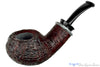 Blue Room Briars is proud to present this Bill Shalosky Pipe 670 Bent Sandblast Scoop with Fordite