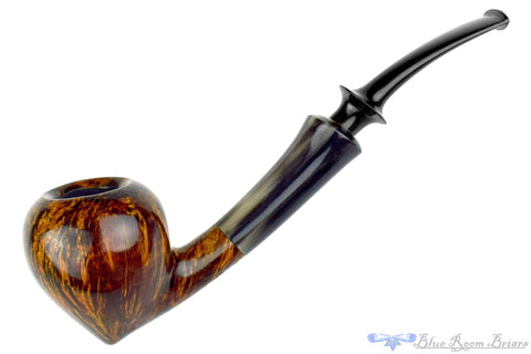 George Boyadjiev Pipe B Bent Apple with Brindle