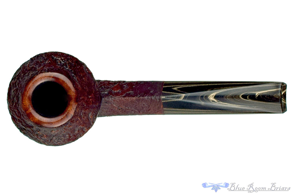 Jesse Jones Pipe 4223 Bent Sandblast Bulldog with Sand Brindle