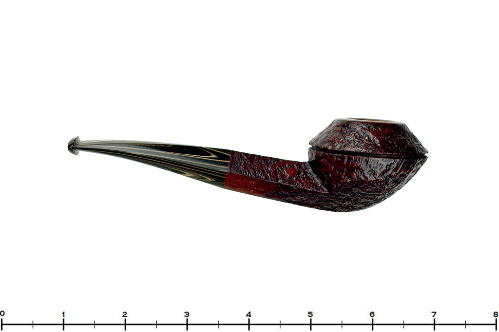 Jesse Jones Pipe 4223 Bent Sandblast Bulldog with Sand Brindle