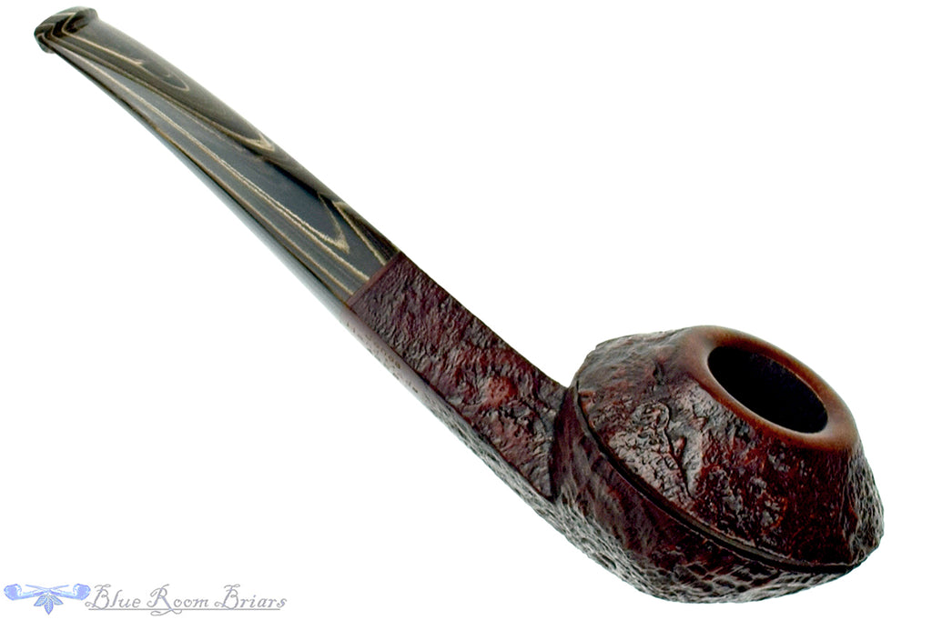 Jesse Jones Pipe 4223 Bent Sandblast Bulldog with Sand Brindle