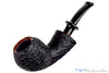 Blue Room Briars is proud to present this Dirk Heinemann Pipe Bent Sandblast Tomato with Teardrop Shank