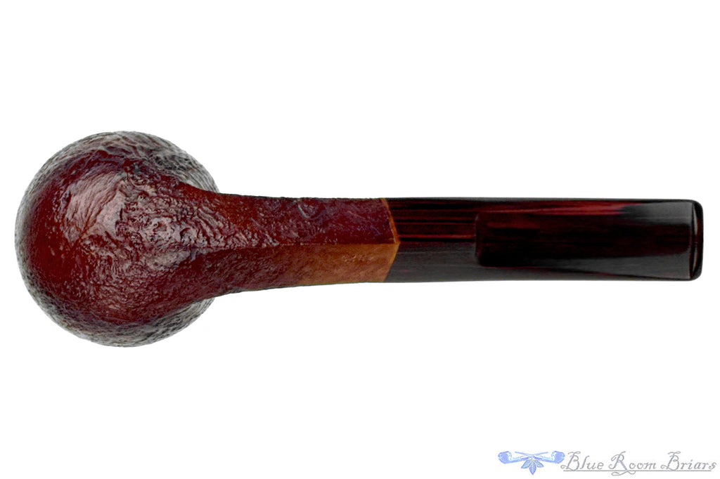 Blue Room Briars Pipe 4326 Bent Sandblast Bulldog with Brindle