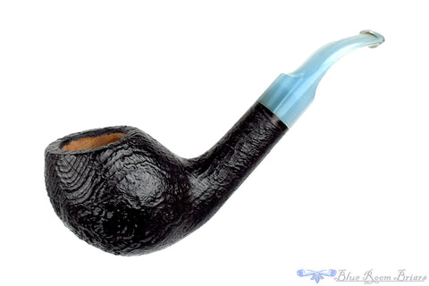 C. Martin Pipe by Chris Mattioda Bent Sandblast Volcano Sitter with Ivorite