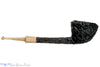 Blue Room Briars is proud to present this Nate King Pipe 771 Sandblast Panel Shank Dublin with Brindle