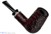 Blue Room Briars is proud to present this Bill Shalosky Pipe 696 Sandblast Brow Burner with Fordite