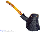 Blue Room Briars is proud to present this Jared Coles Pipe Bent Black Blast Volcano with Plateau and Bakelite