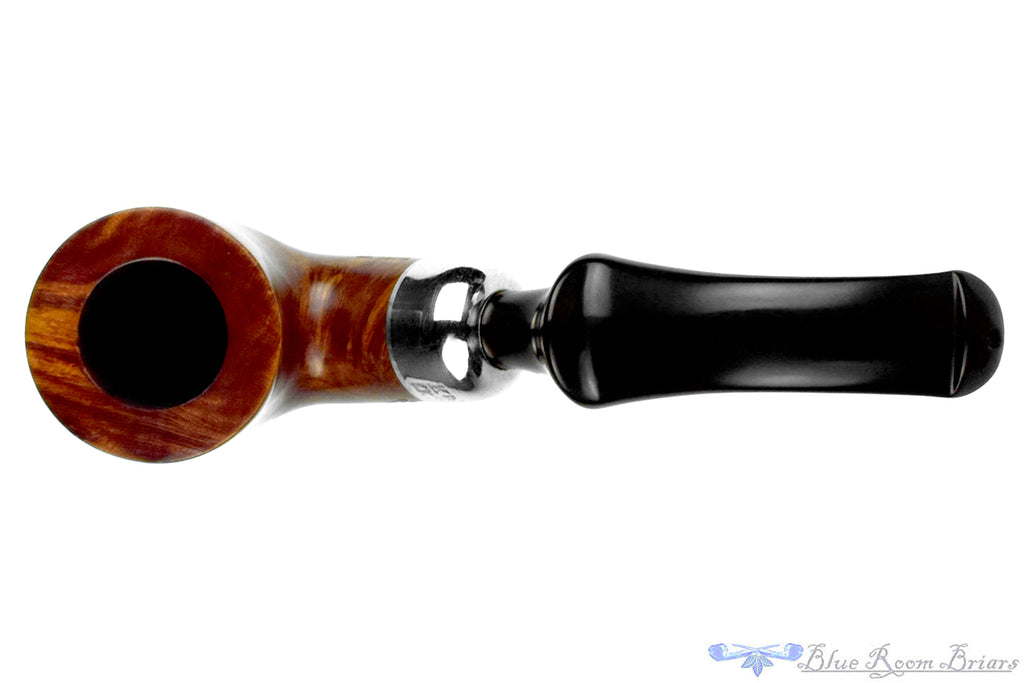 Blue Room Briars is proud to present this Peterson System Standard 301 Bent Pot with Nickel and P-Lip Estate Pipe