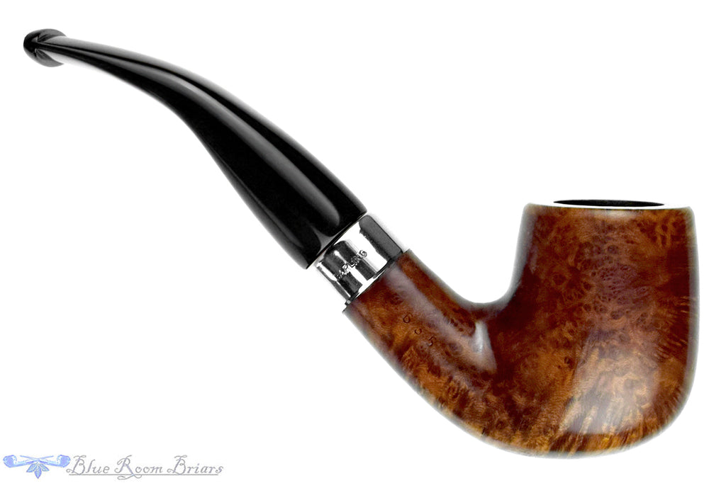 Blue Room Briars is proud to present this Barling Olde England 635 Bent Billiard with Nickel Estate Pipe