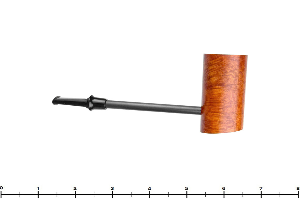 Blue Room Briars is proud to present this Eltang Basic Duke Poker Sitter with Carbon Fiber and Windcap Estate Pipe