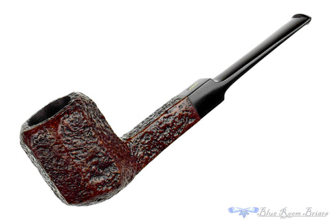 Andrei Kadnikov Bent Smooth Contrast Pear with Teardrop Shank and Plateaux Estate Pipe