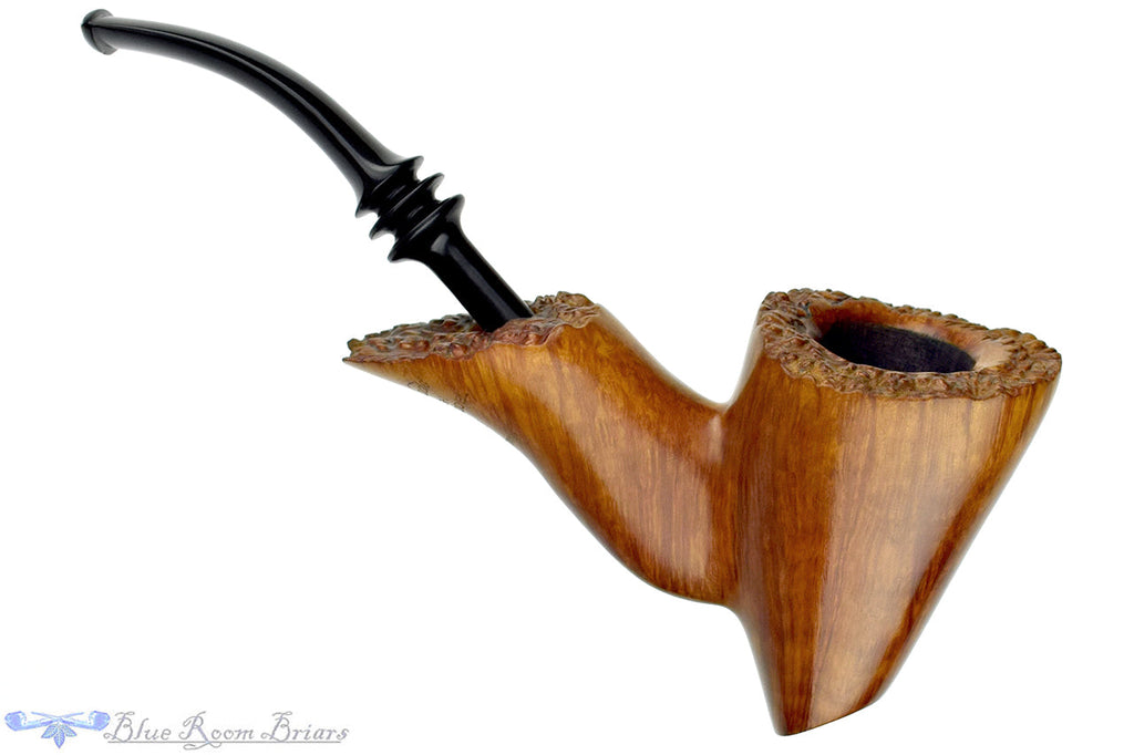 Blue Room Briars is proud to present this Ben Wade 200 Hand Model Bent Freehand with Plateaux Estate Pipe